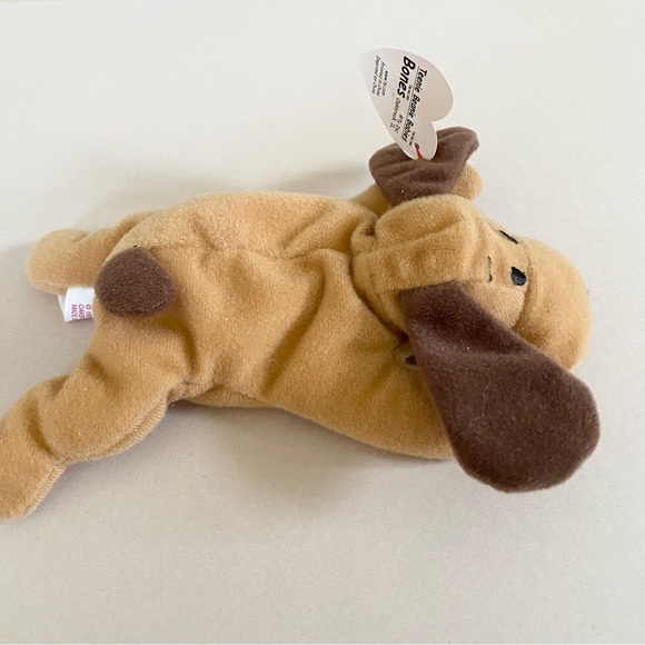 Ty Teenie Beanie Baby Bones The Dog 1993 Mc Donald’s Collectible VINTAGE NWT - Picture 5 of 10